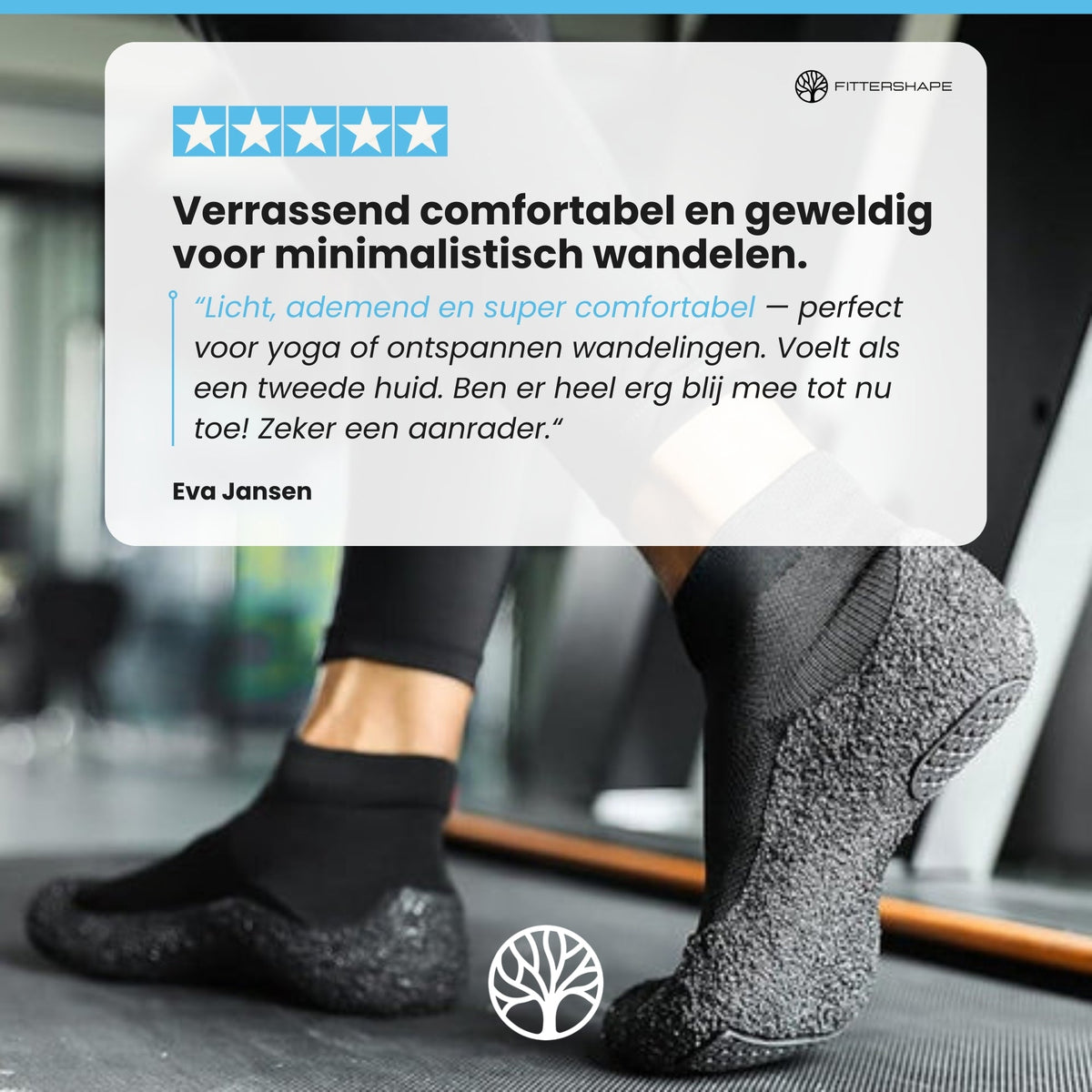 Fittershape Barefoot Sockschoenen: Lichtgewicht, Ademend, Grip en Brede Teenruimte